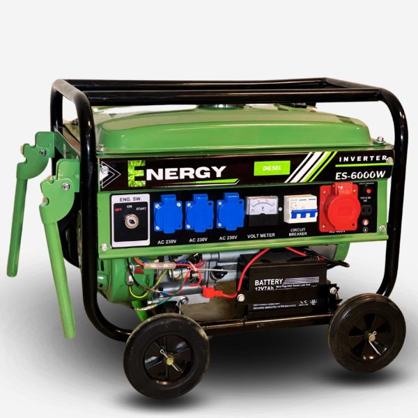 Silenzioso Gruppo Elettrogeno Diesel 8,5 KW 8500W Energy Inverter